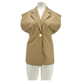 Autre Marque URBAN REVIVO Ärmelloser Blazer Braun