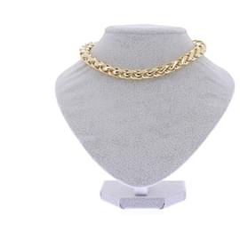79 HOUR Gold Plated Metal Link Necklace - Autre Marque
