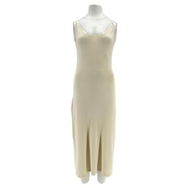 By Malene Birger Off White Langkleid Viscose