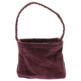 Autre Marque Tasche aus Cordvelours