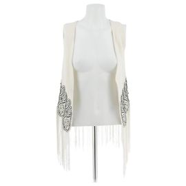 Balmain Chaleco sin mangas con bordados
