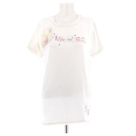 Camiseta blanca Lanvin de algodón con cuentas
