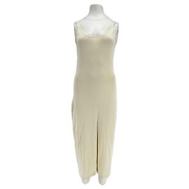 By Malene Birger Trägerloses Maxikleid Ecru