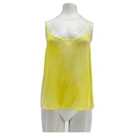 Autre Marque Top de seda amarillo con tirantes SUNDAY SAINT-TROPEZ