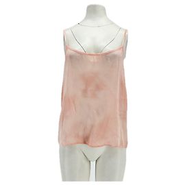 Autre Marque Top de seda rosa con tirantes SUNDAY SAINT-TROPEZ