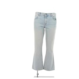 Alexander Wang Jeans aus Baumwolle Hellblau Größe 27