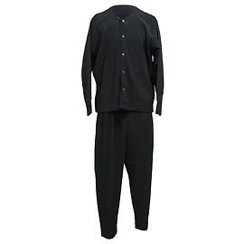  Homme Plissé Issey Miyake Two-Piece Set in Black Polyester