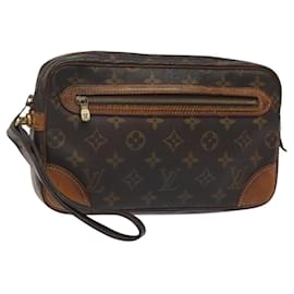 LOUIS VUITTON Monogram Marly Dragonne GM Borsa Clutch M51825 LV Auth 122560