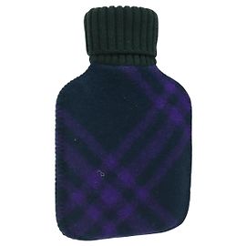 Bottiglia dell'acqua calda in cotone Burberry Nova Check viola Auth bs25282