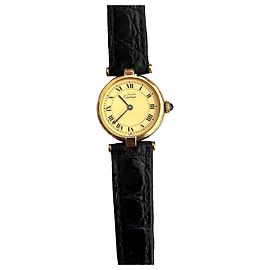Cartier Vendôme Uhr Vermeil 24mm