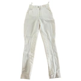 Chanel Hose beige im Reiterstil