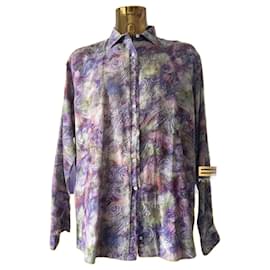 Camisa de cashmere com padrão floral ETRO - Etro