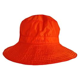 Prada Bucket Hat Nylon Orange