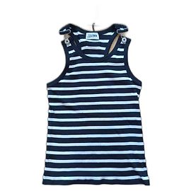 Camiseta sin mangas a rayas Jean Paul Gaultier