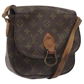 LOUIS VUITTON Monogram Saint Cloud MM Borsa a Spalla M51243 LV Auth hk2429