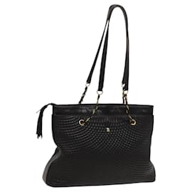 BALLY Borsa a Spalla in Pelle Marrone Oro Auth bs24637 - Bally