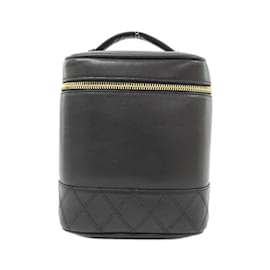 Borsa Chanel 01619 in pelle di agnello nera