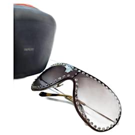 Miu Miu Mint Damen Sonnenbrille MU51VS 40ZVN6S1 Gold
