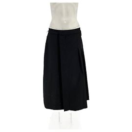 Autre Marque LEONI Langer Wollrock Schwarz