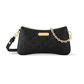 Louis Vuitton LV Liv Pochette de cuero monograma