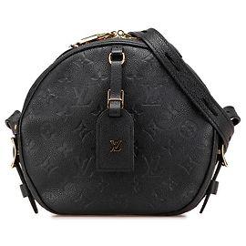 Borsa a spalla Louis Vuitton Monogram Empreinte Boite Chapeau Souple MM M45649