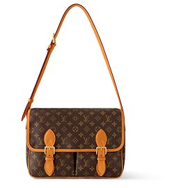 Sac Messager Louis Vuitton Monogramme Marron