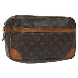 LOUIS VUITTON Clutch Compiegne 28 M51845 Auth LV th5985