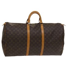 LOUIS VUITTON Monogram Keepall 60 Borsa Boston M41422 LV Auth 119896