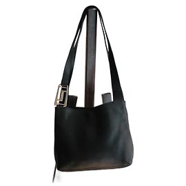 Borsa a mano Lancel in pelle nera
