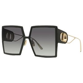 Dior 30Montaigne SU Sonnenbrille Schwarzes Acetat