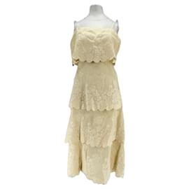 Robe longue en lin Zimmermann Camel