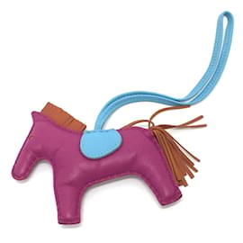 Porte-clés en forme de charme de sac MM Rodeo Cheval Hermes - Hermès