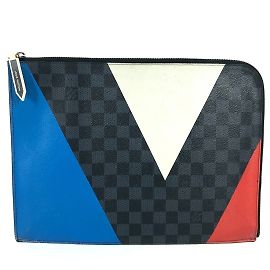 Borsa Pochette Jour GM Damier Graphite di Louis Vuitton America's Cup