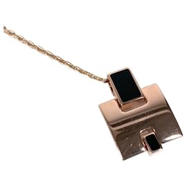 Collier H Logo en chaîne Eileen d'Hermès