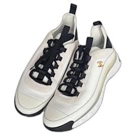 Zapatillas Chanel Blancas de Tela