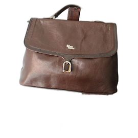 Borsa a tracolla Lancel in pelle marrone