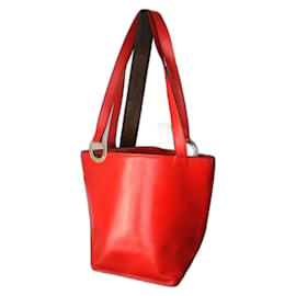 Borsa Céline in pelle rossa