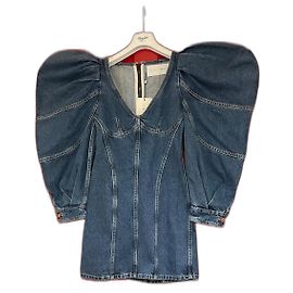 Autre Marque Vestido AZ Factory Denim Edition Series 1 Azul