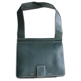 Bolso de mano Céline Tab Bag en cuero verde abeto