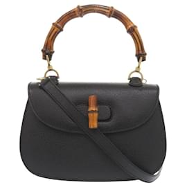 Bolso de cuero Gucci Bamboo