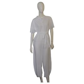 Autre Marque Mono corto blanco con cinturón Four Minds S/M