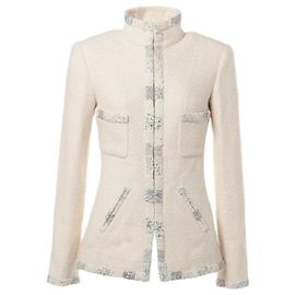 Chanel Chaqueta Ecru Paris-Bombay