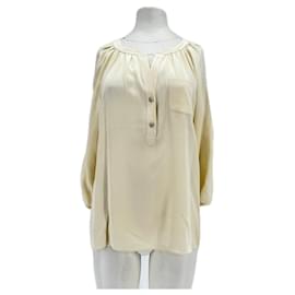 Blusa in seta Tibi Khaki