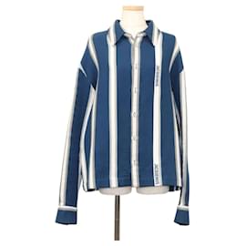 Langarmhemd aus Baumwolle in Blau Auth ym006M - Jacquemus