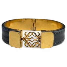 Bracciale Vintage Loewe Anagramma Oro Blu