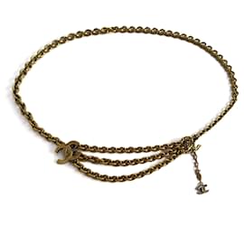 Cinturón de metal delgado 85 oro - Chanel