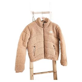 The North Face Jacke Camel Kunstpelz