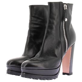 Gianvito Rossi Botines de tacón "Harlem"