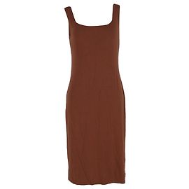 Abito midi in maglia Emiliana di Reformation in Tencel marrone