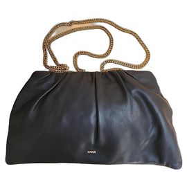 Soeur Sister Bag Black Lambskin Leather